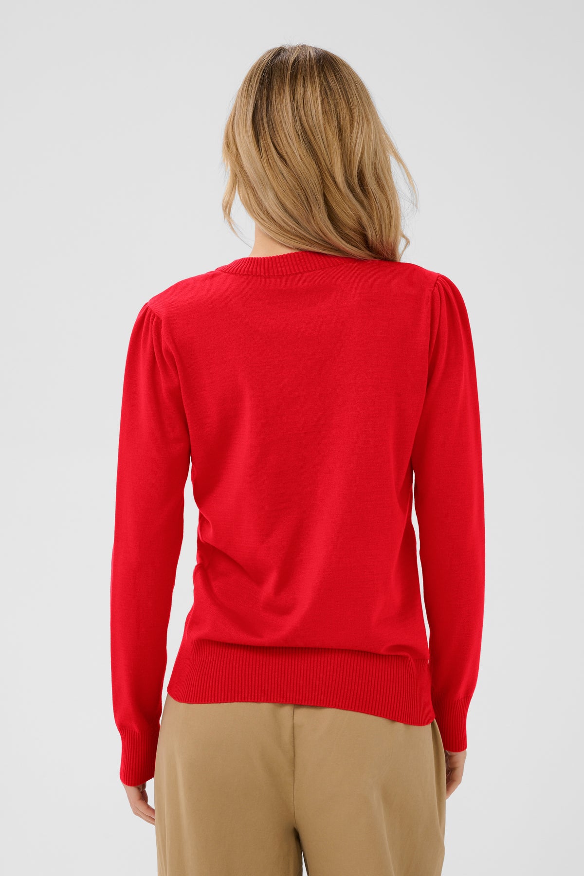 Mila Long Sleeve Pullover | Valiant Poppy