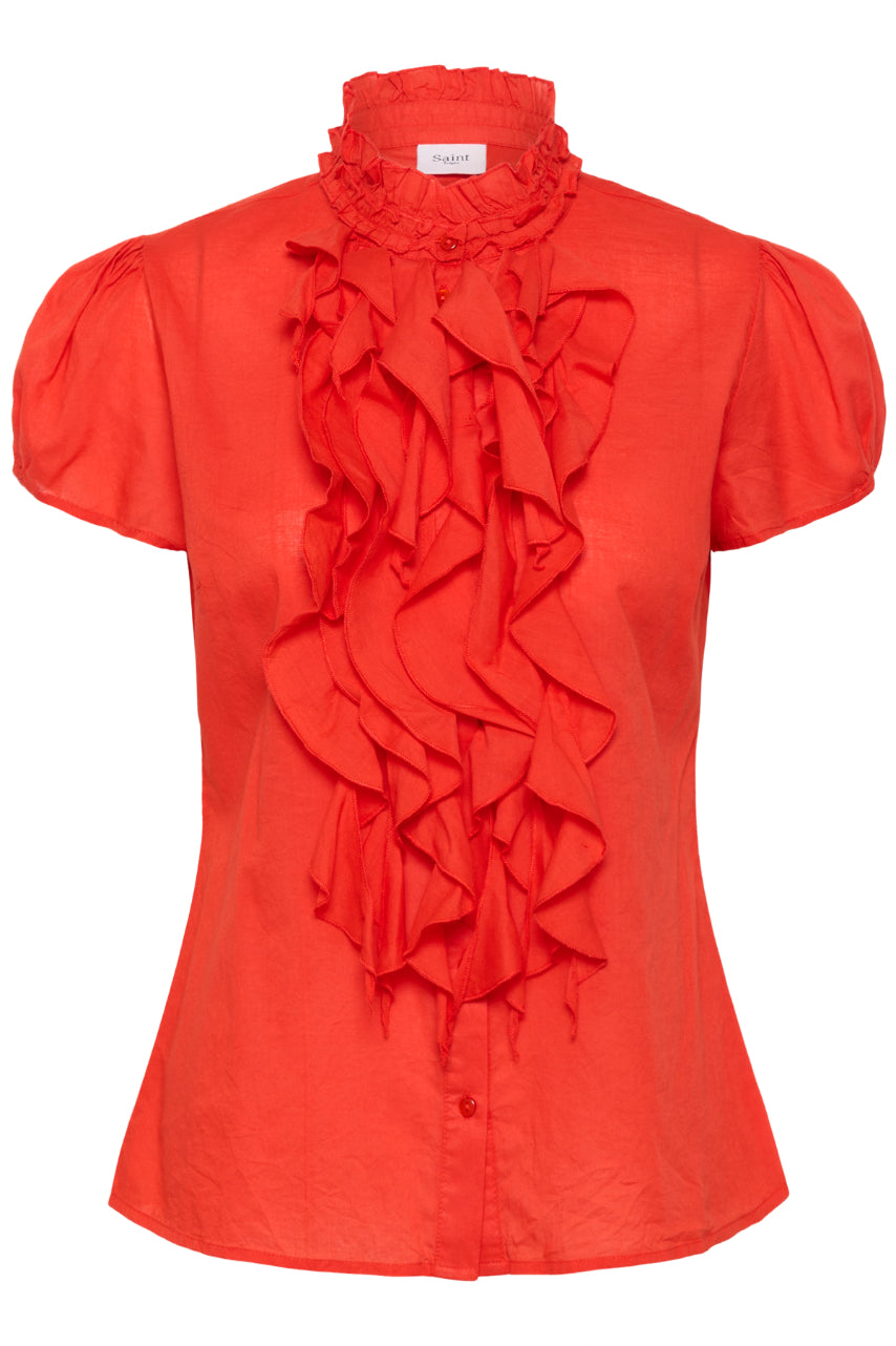 Tilli Short Sleeve Shirt | Valiant Poppy
