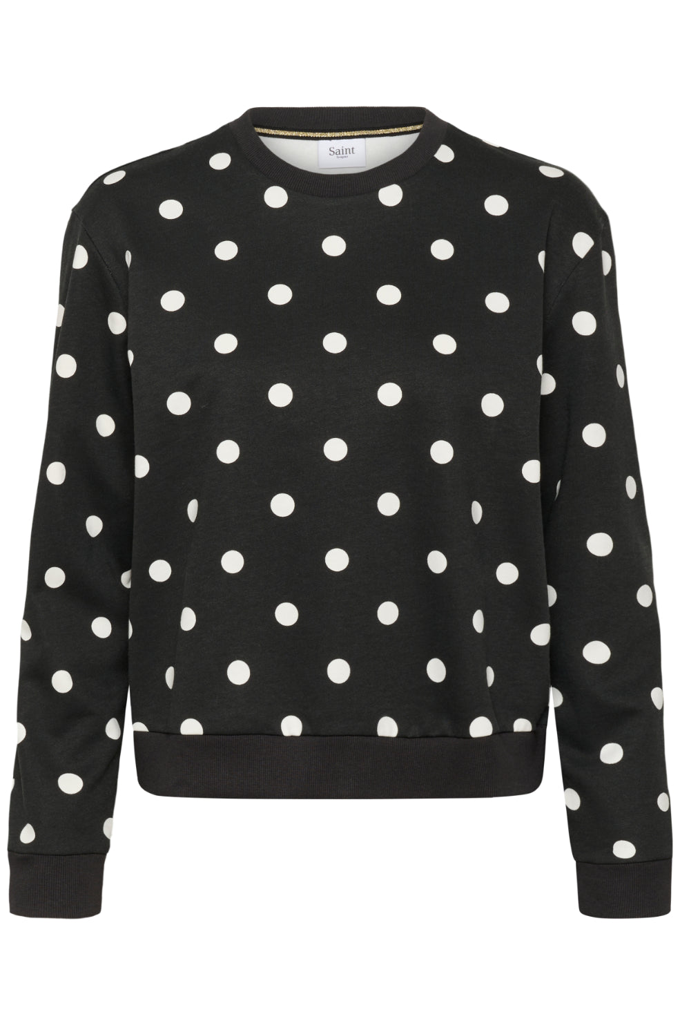 Zagna Sweat Pullover | Black Dot
