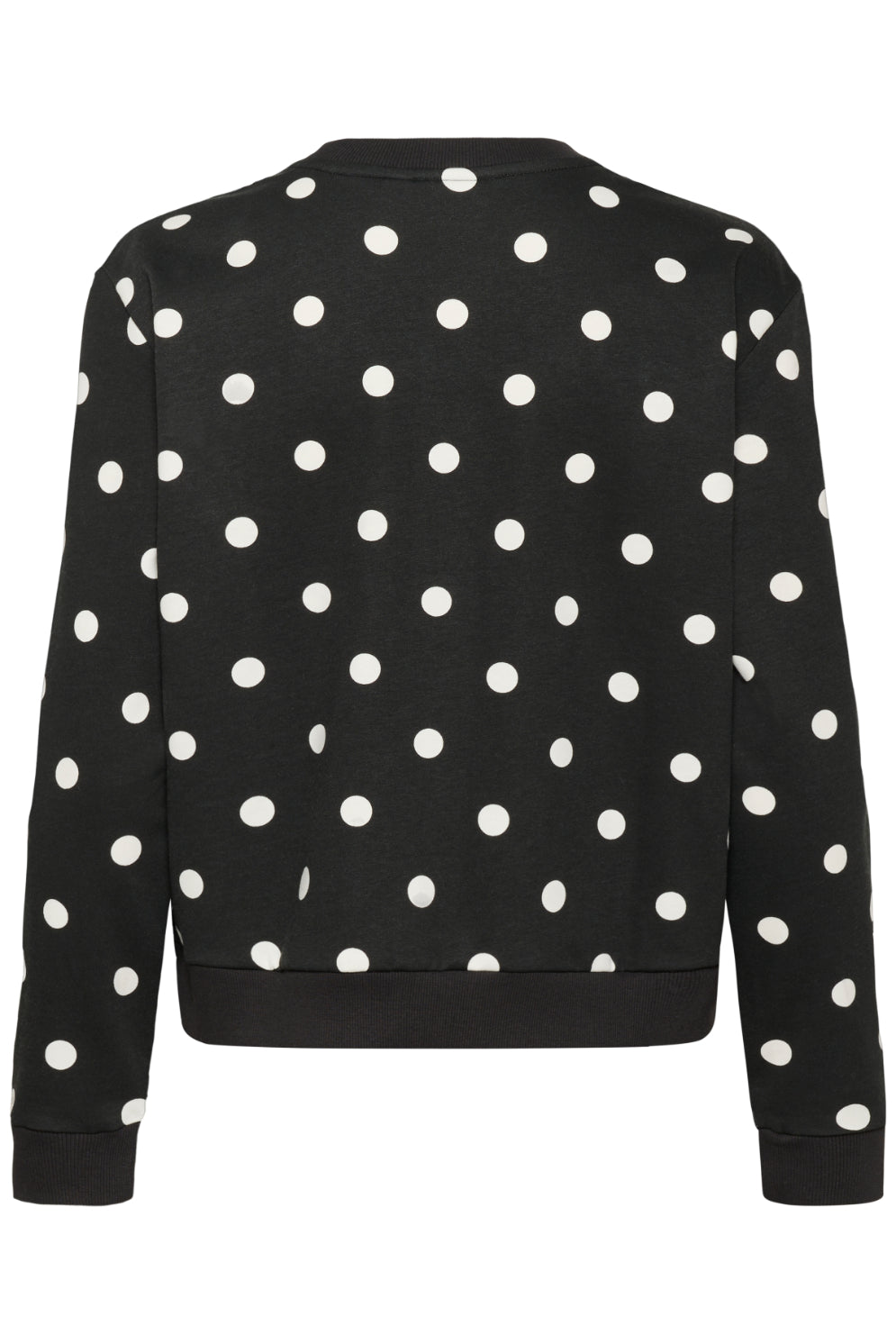Zagna Sweat Pullover | Black Dot
