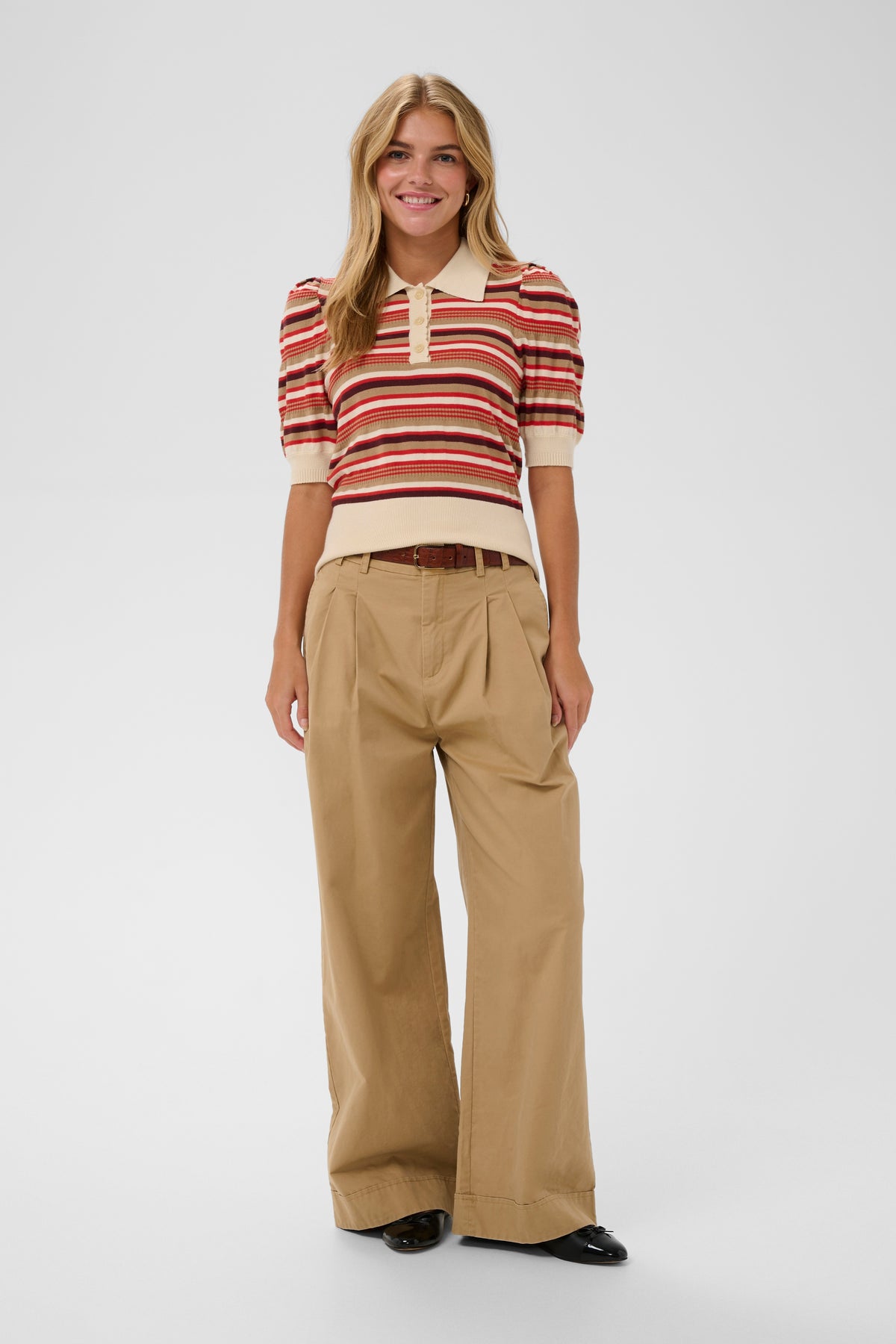 Phillia Pullover | Valiant Poppy Stripe