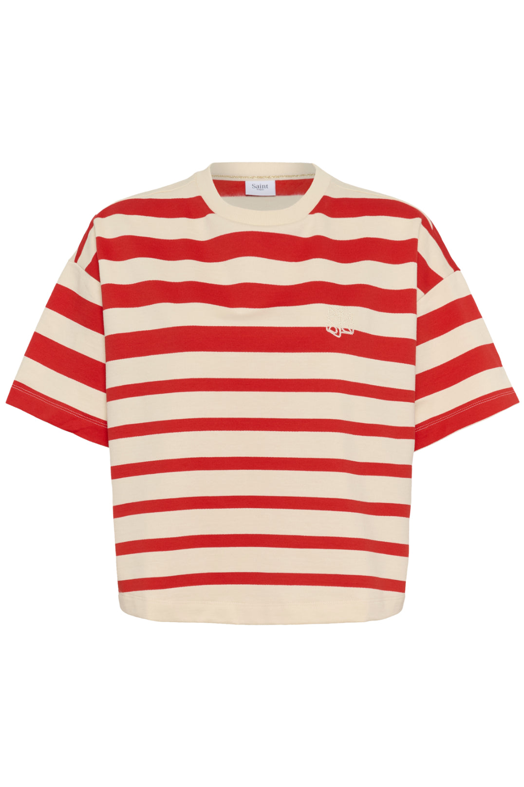 Philene T-shirt | Valiant Poppy Stripe