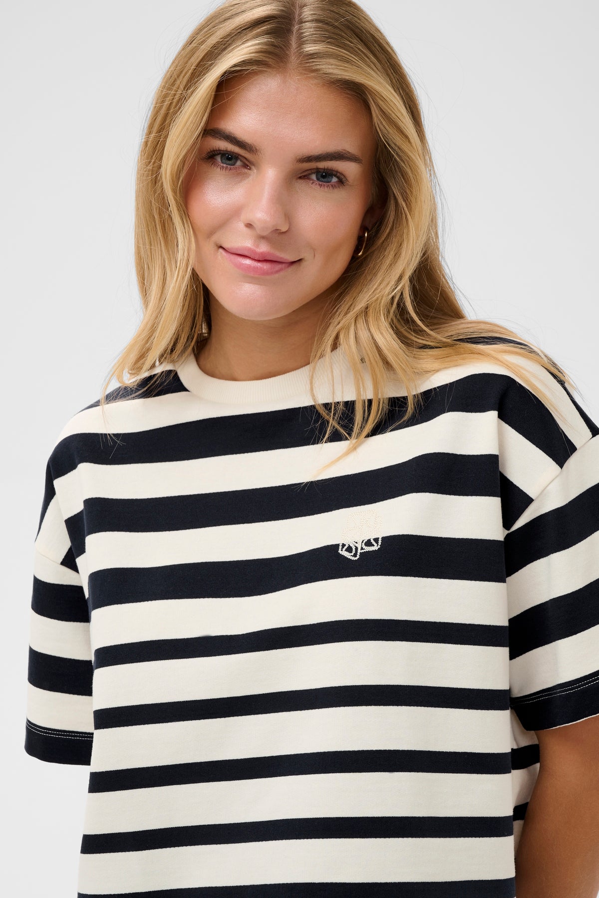 Philene T-shirt | Nightsky Stripe