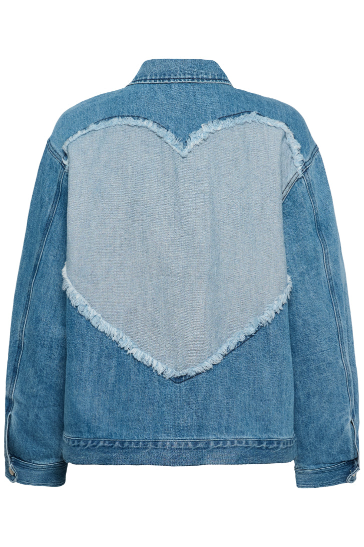 Pindre Jacket | Medium Blue Denim