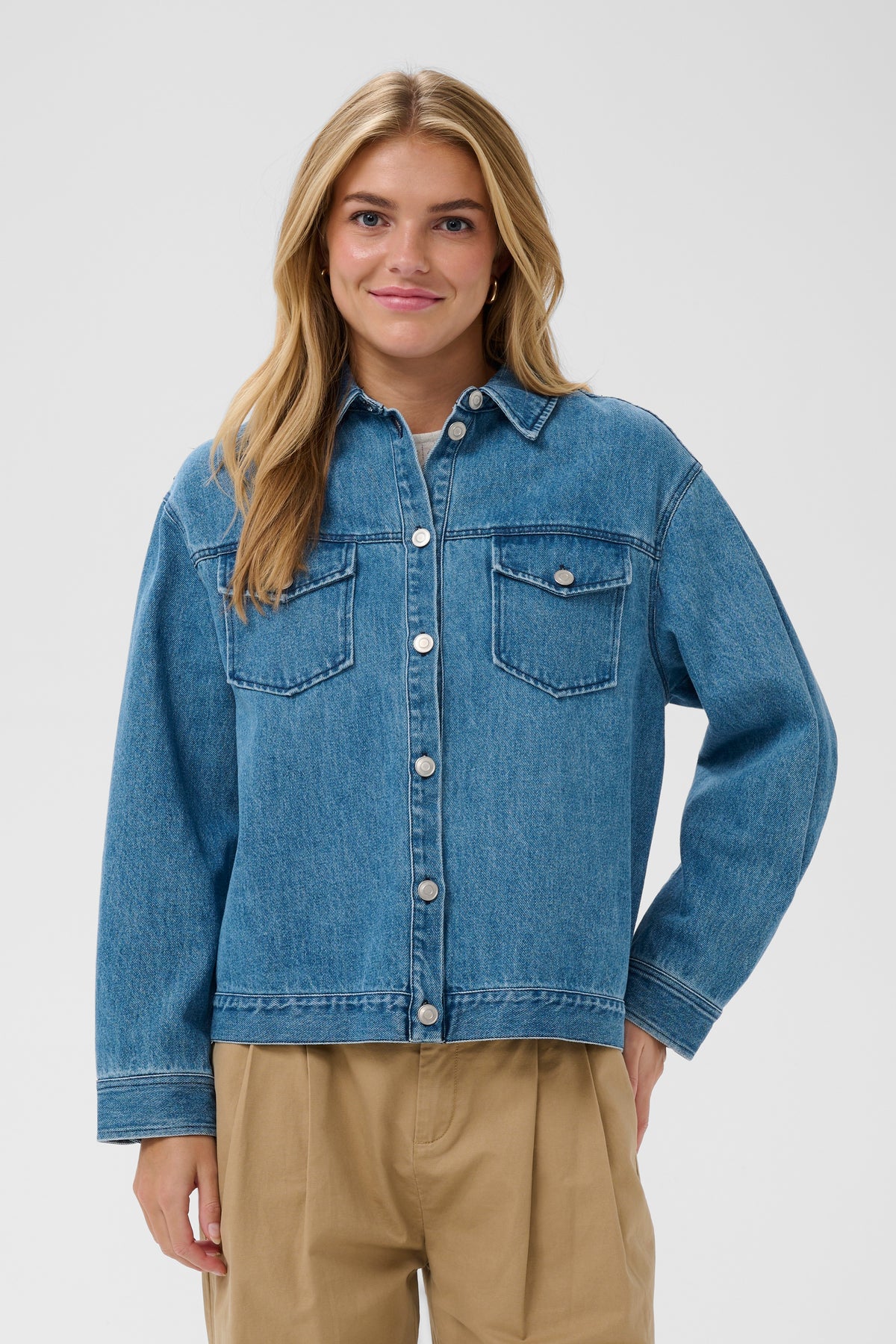 Pindre Jacket | Medium Blue Denim