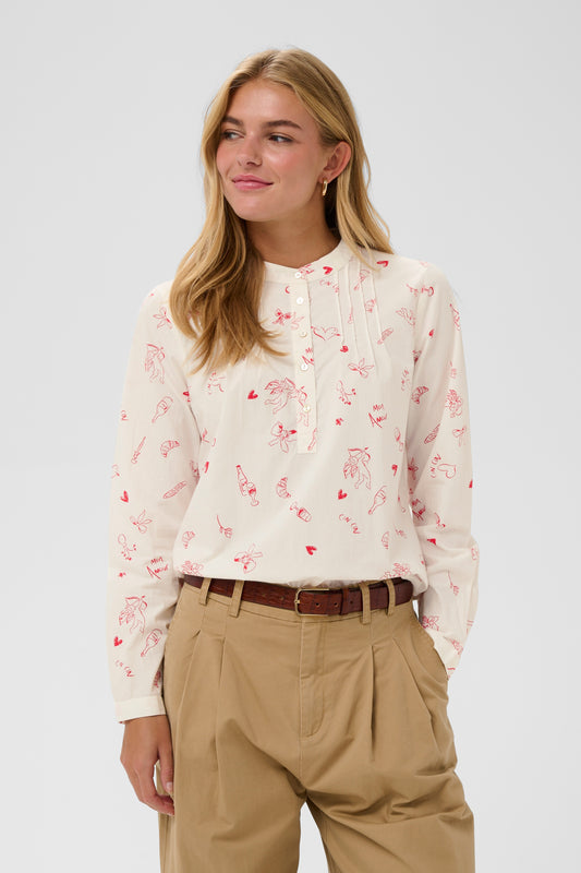 Ponyo Shirt | Ice Red Mon Amour