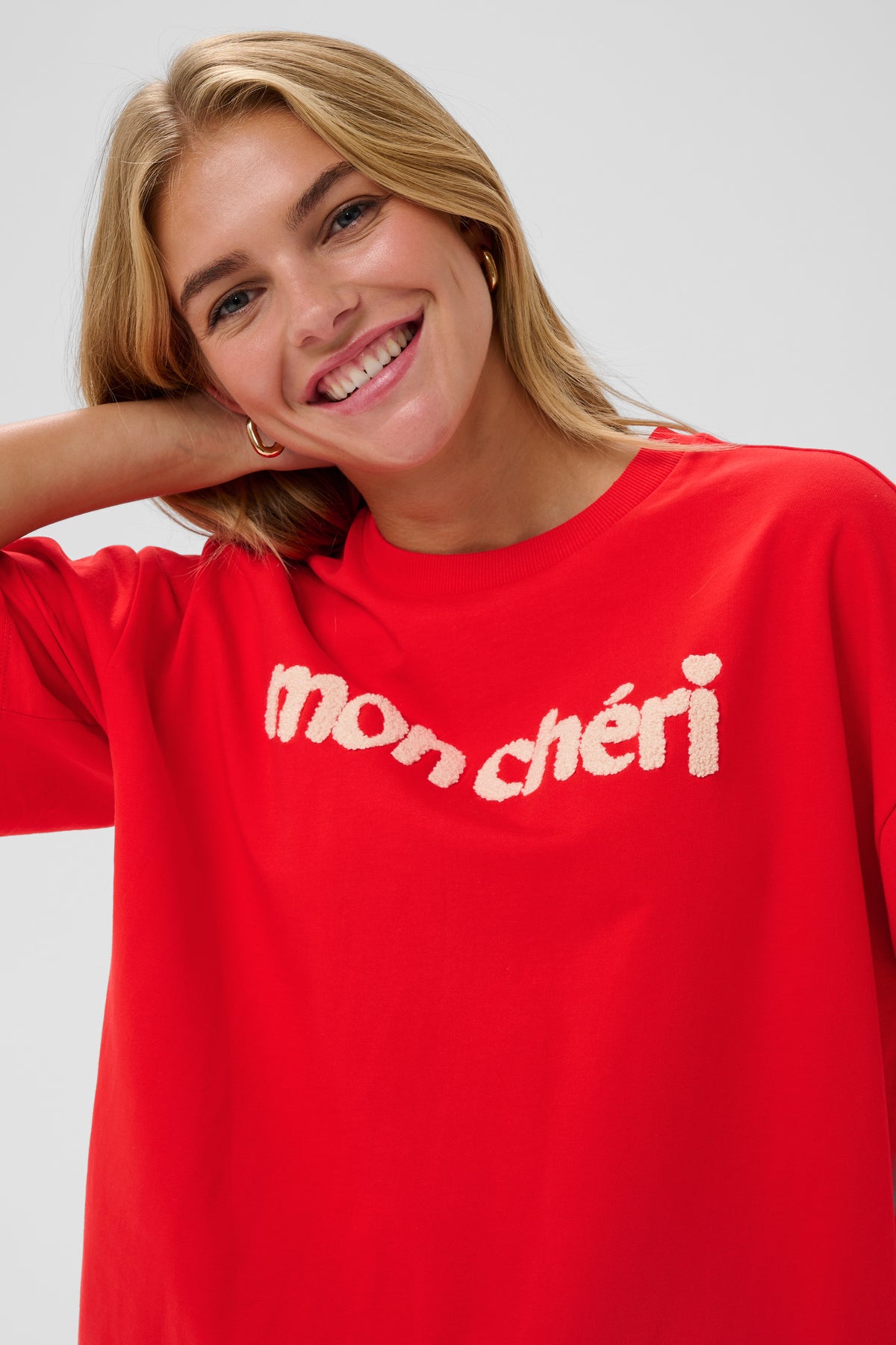 Panna Sweatshirt | Fiery Red