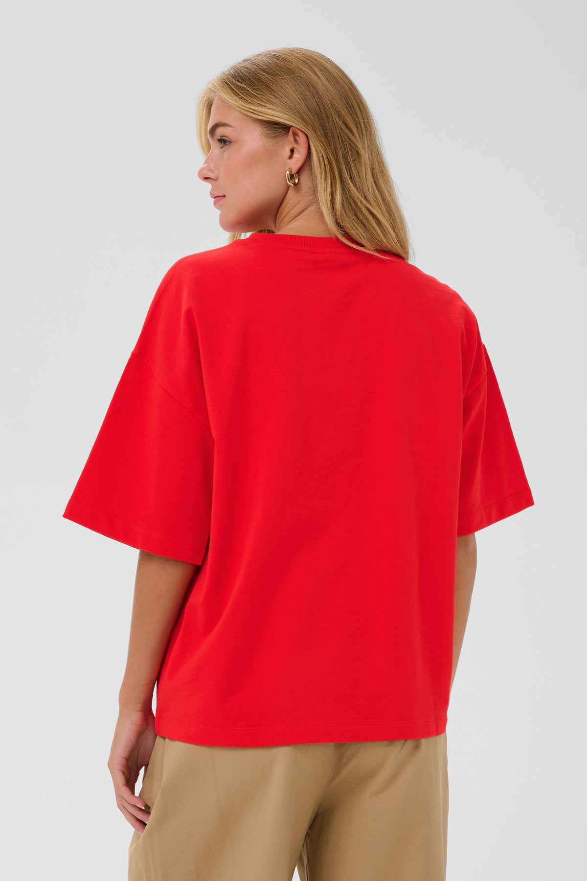 Panna Sweatshirt | Fiery Red