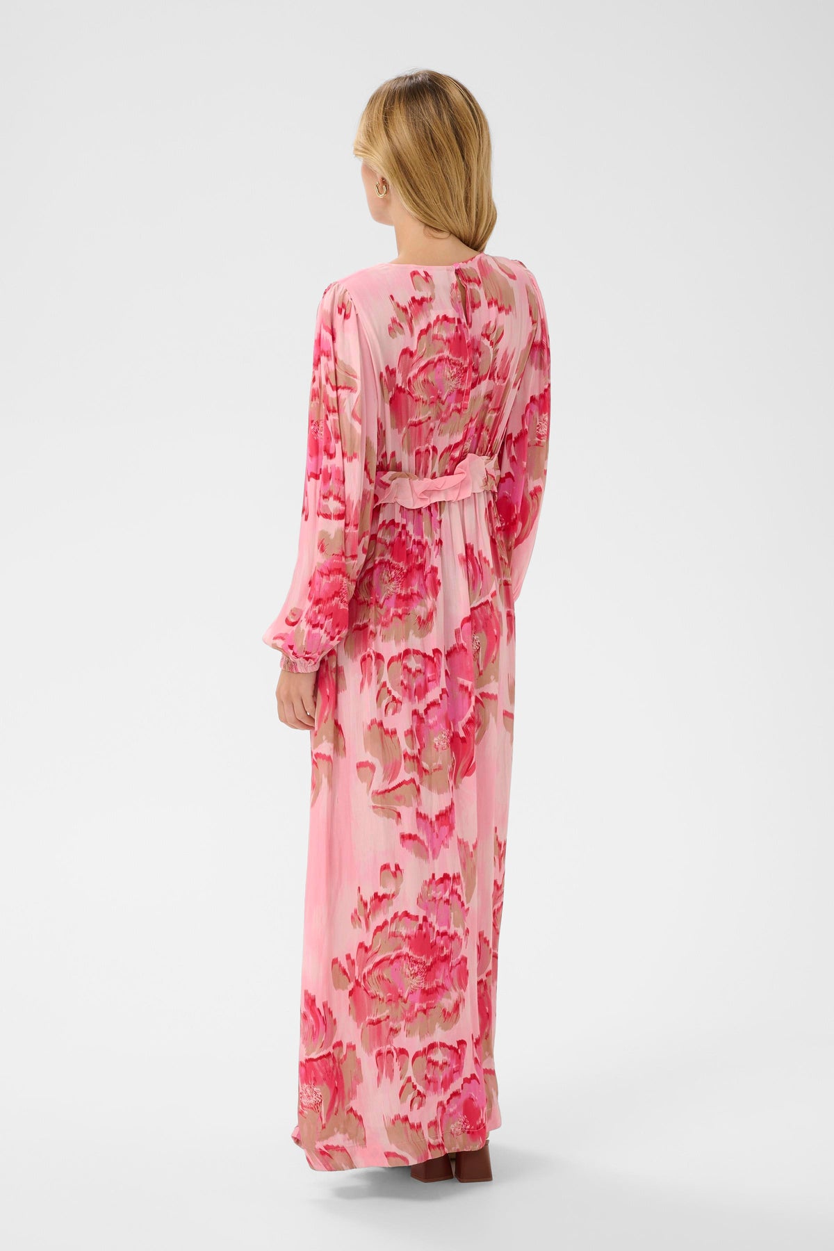 Pollyana Dress | Poppy Shaded Flower