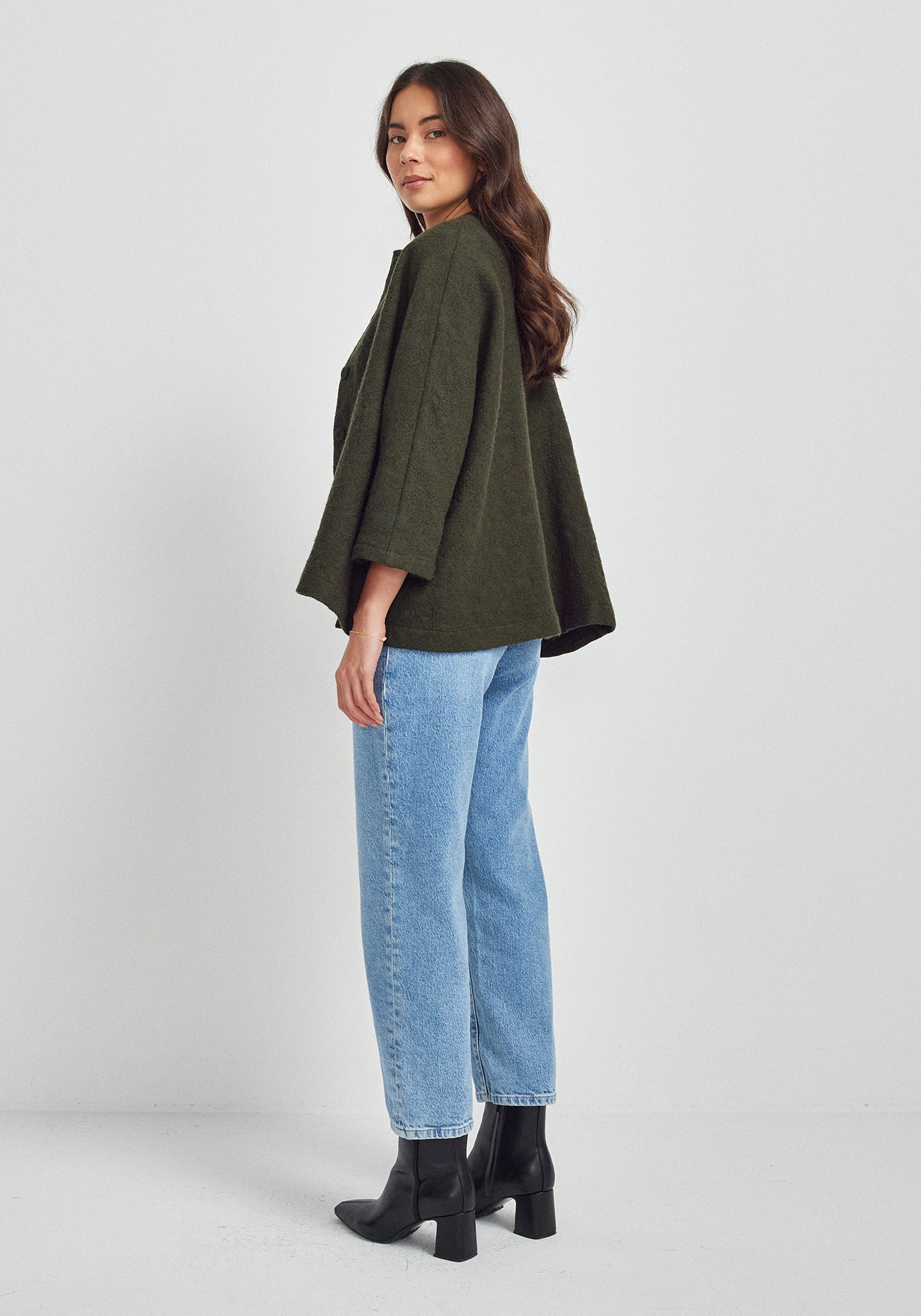 Elodie Jacket | Midnight Moss