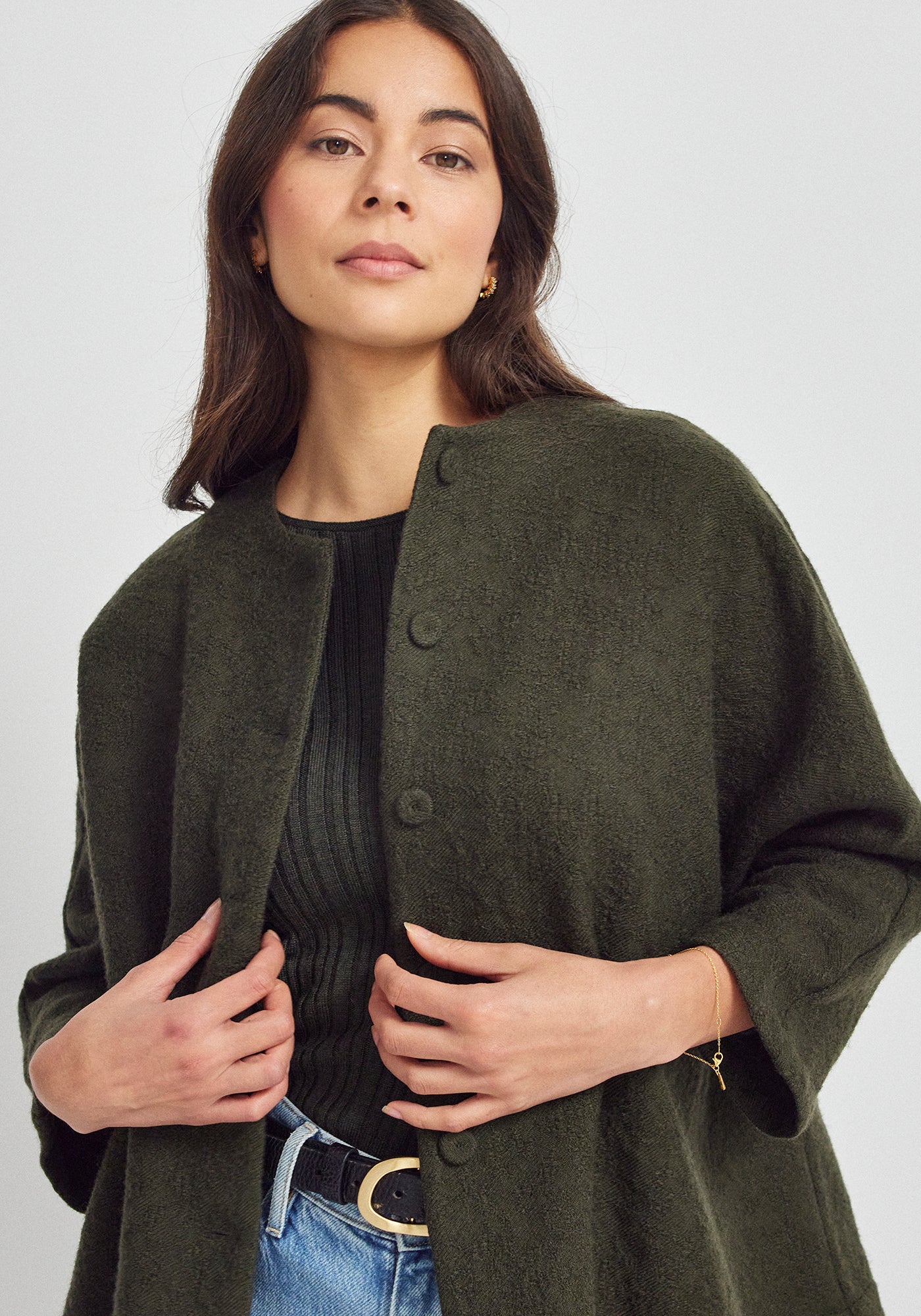 Elodie Jacket | Midnight Moss