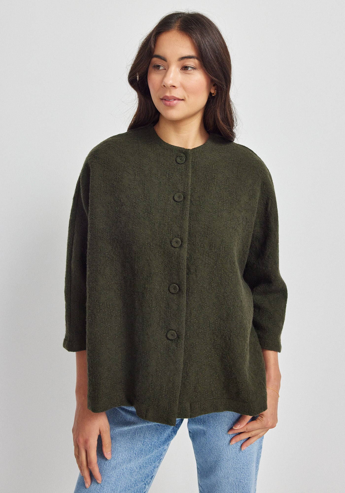 Elodie Jacket | Midnight Moss