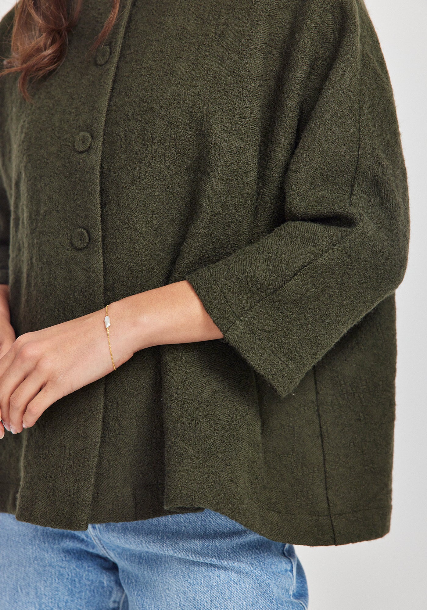 Elodie Jacket | Midnight Moss