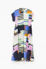 Load image into Gallery viewer, Elk Berg Dress - Glitch Print
