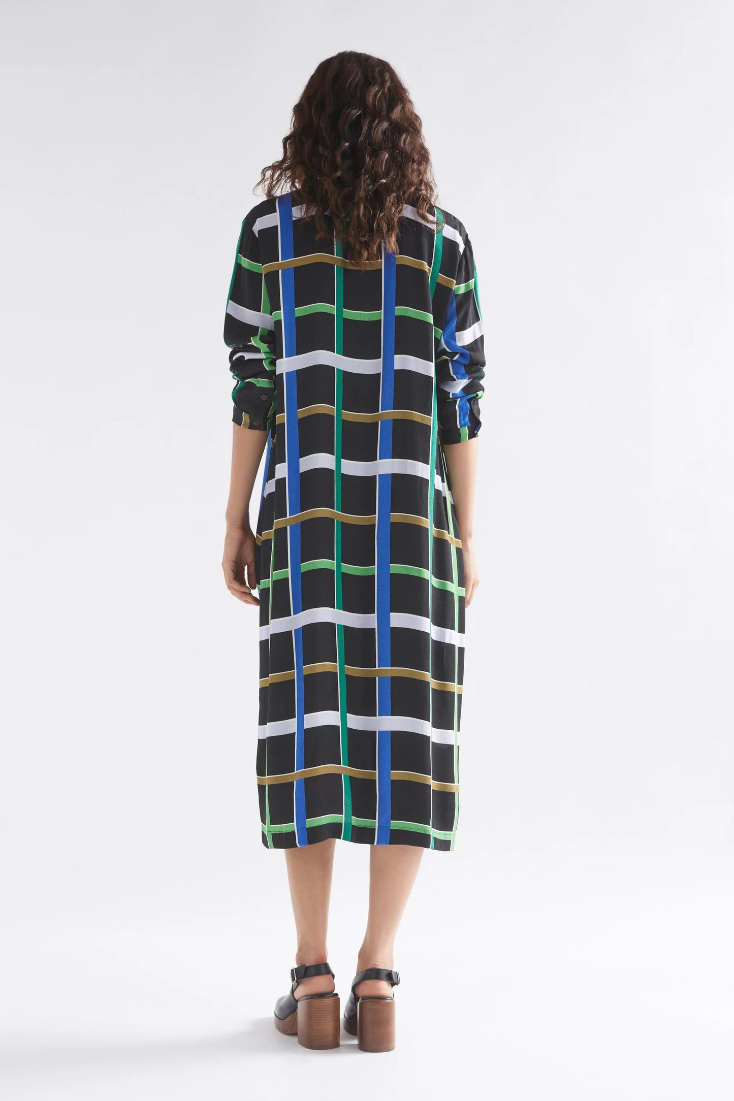 ELK Janik Dress | Ladder Print