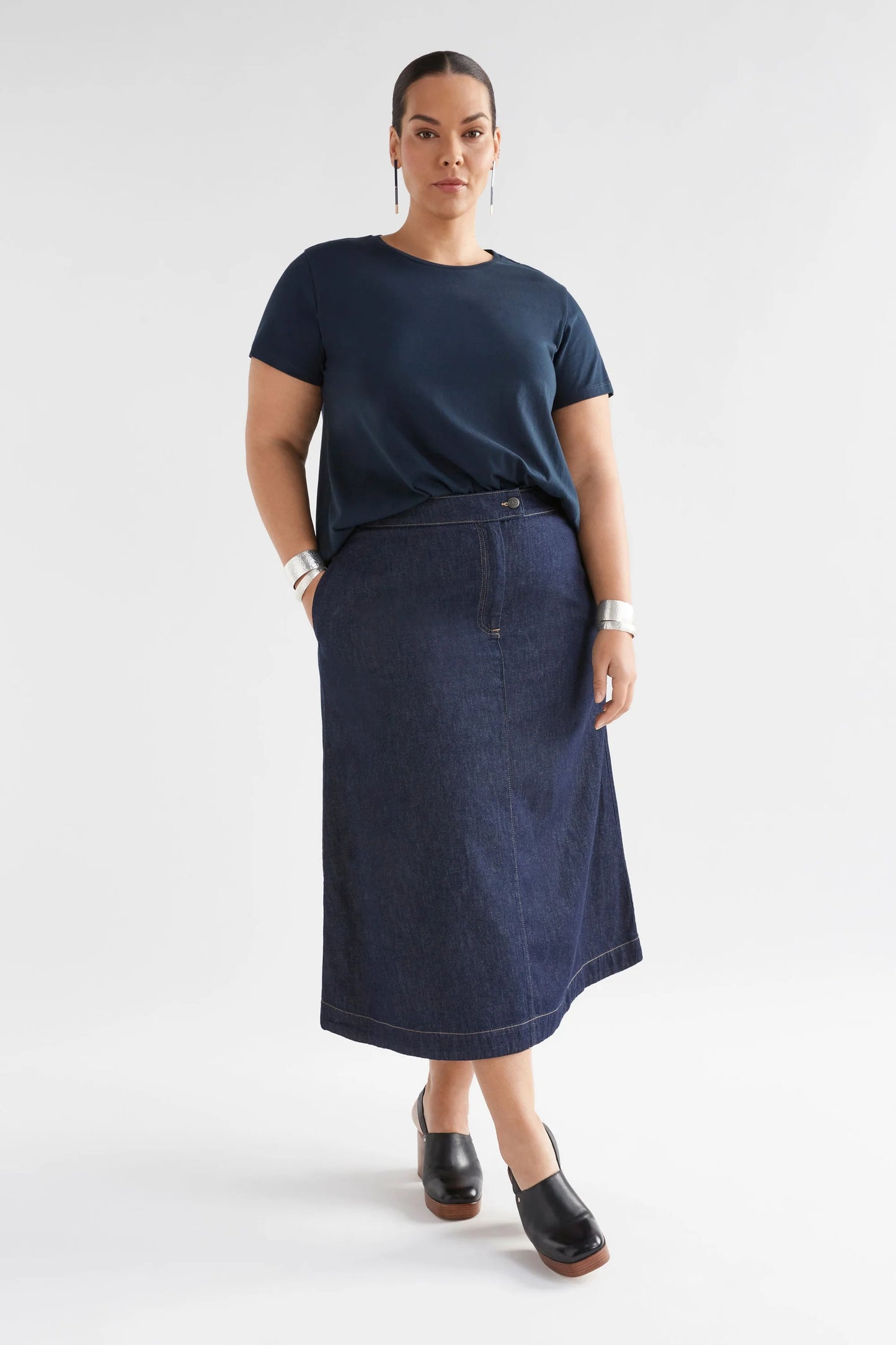 ELK Denym Skirt | Authentic Blue Wash