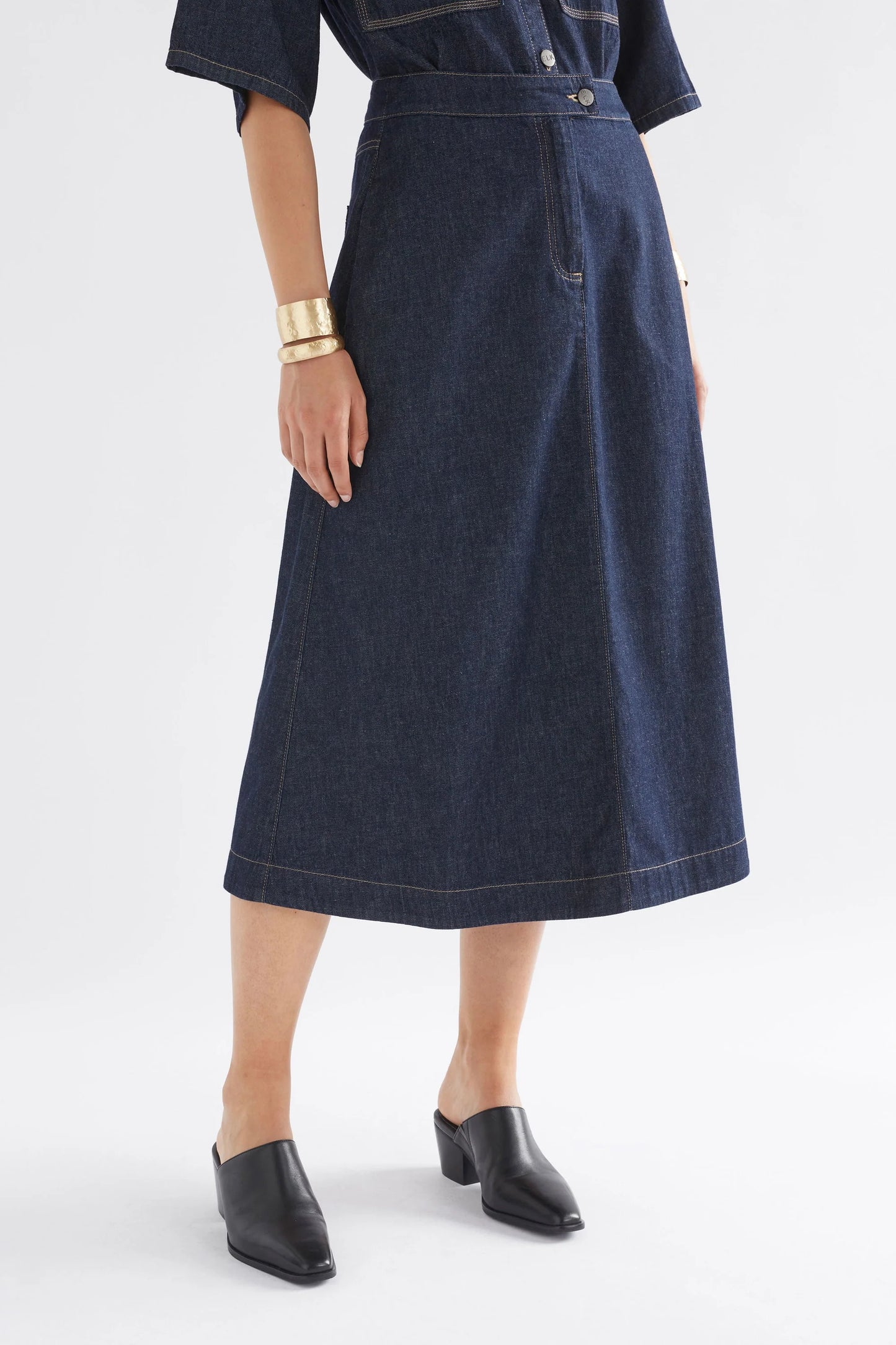 ELK Denym Skirt | Authentic Blue Wash