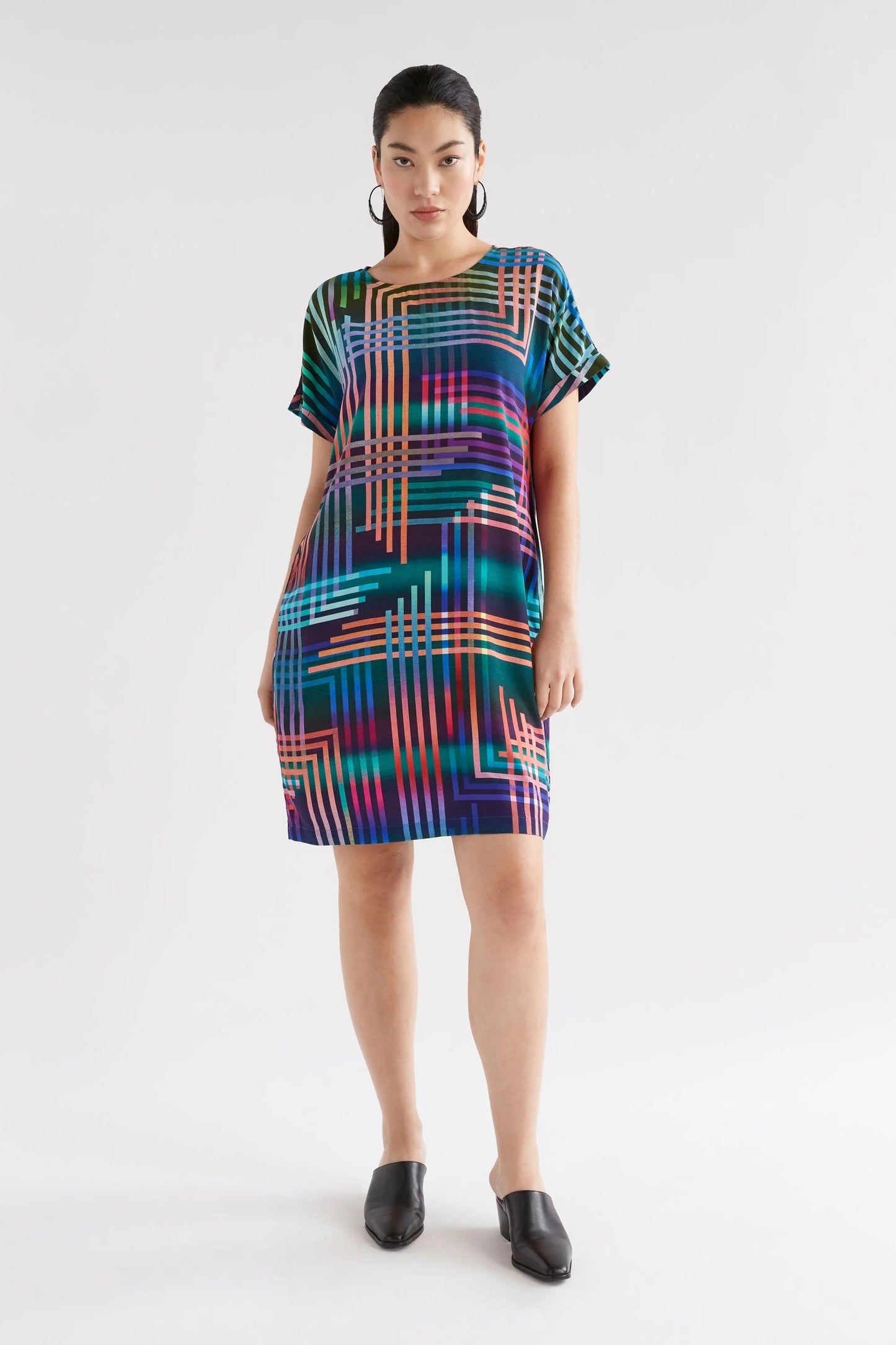 ELK Eryn Dress | Navy Ligheten Print