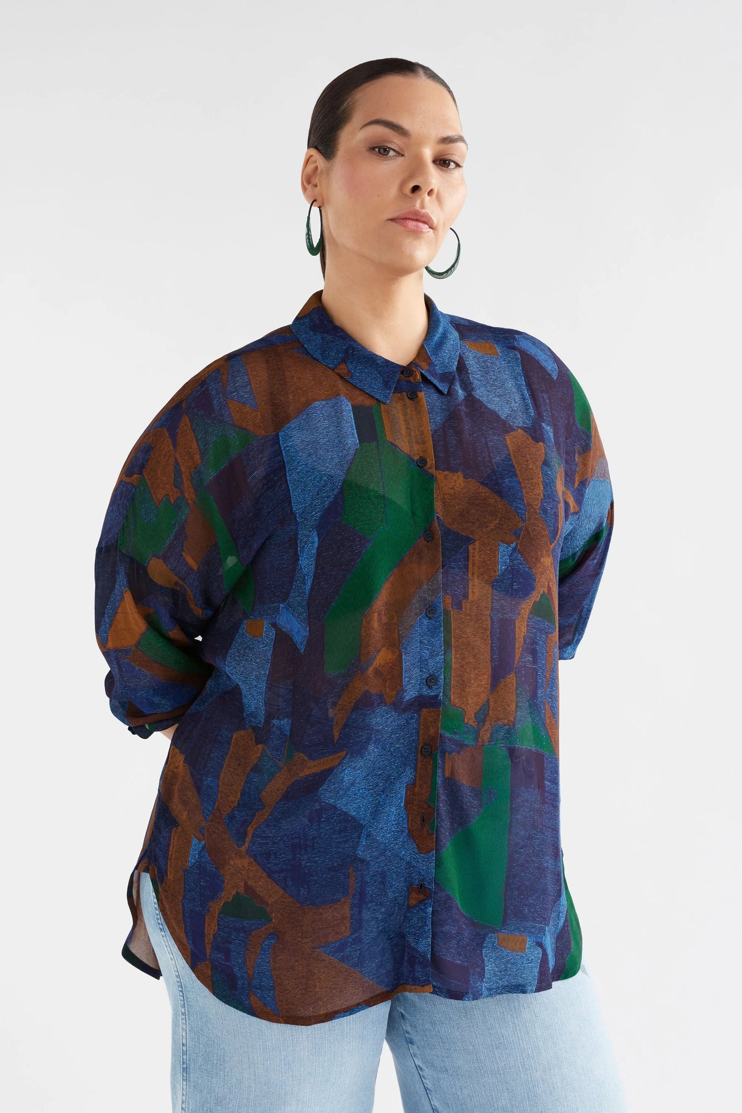 ELK Eir Sheer Shirt | Orda Print