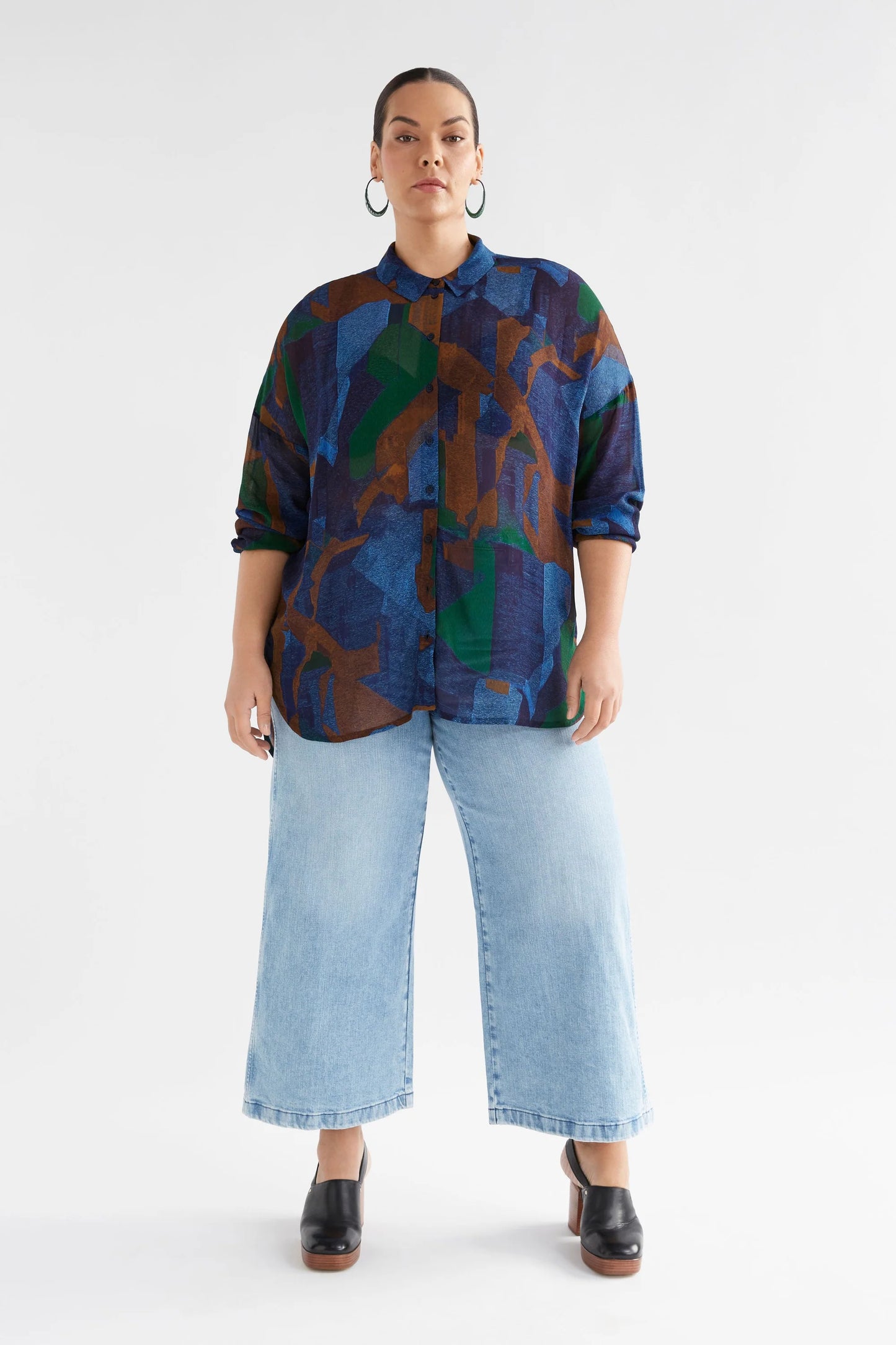 ELK Eir Sheer Shirt | Orda Print