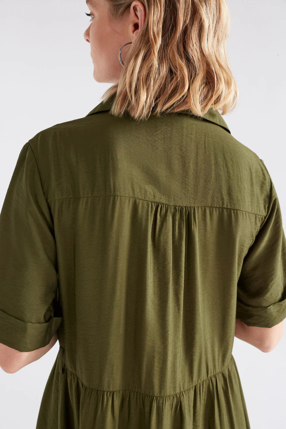 Eine Shirt Dress | Bright Olive