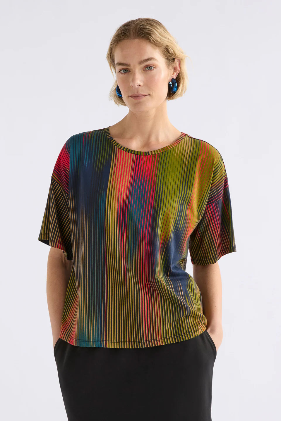 Kyla Tee | Arran Stripe Print