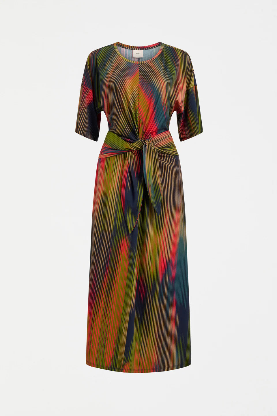 Kihte Tshirt Dress | Arran Stripe Print