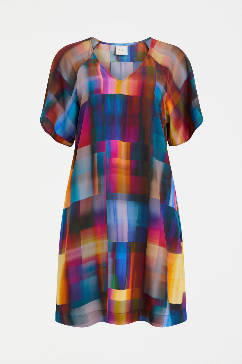 Byde Short Dress | Ekko Print