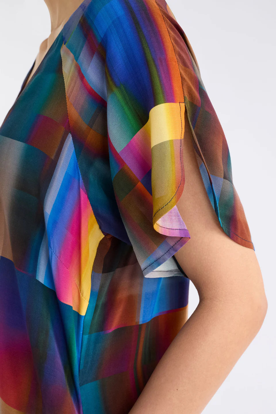 Byde Short Dress | Ekko Print