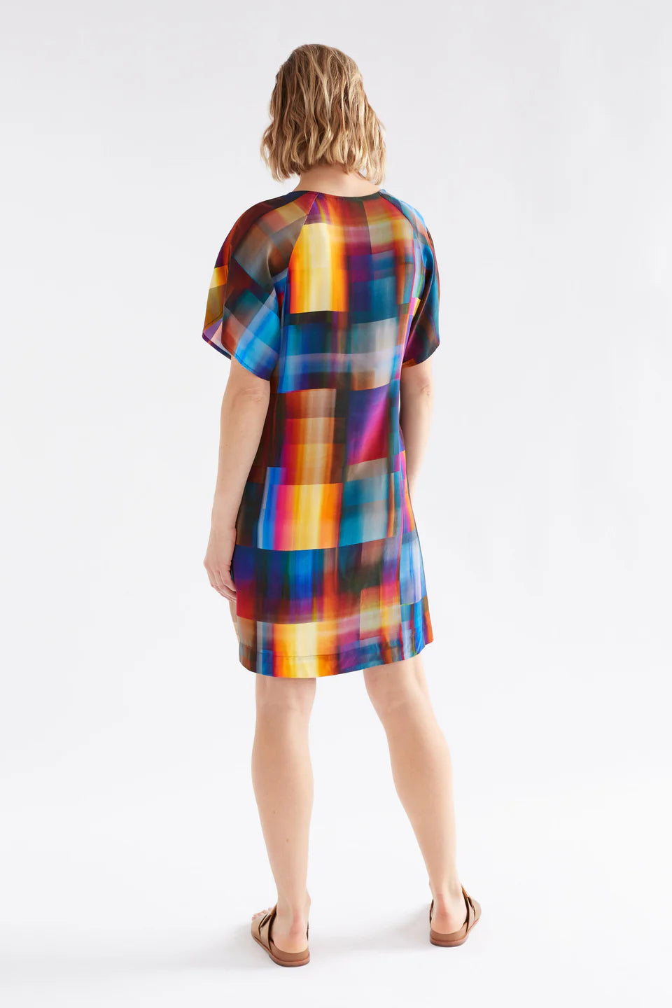 Byde Short Dress | Ekko Print