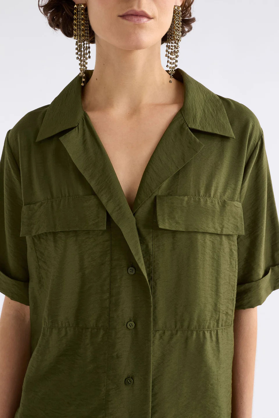 Eine Shirt | Bright Olive