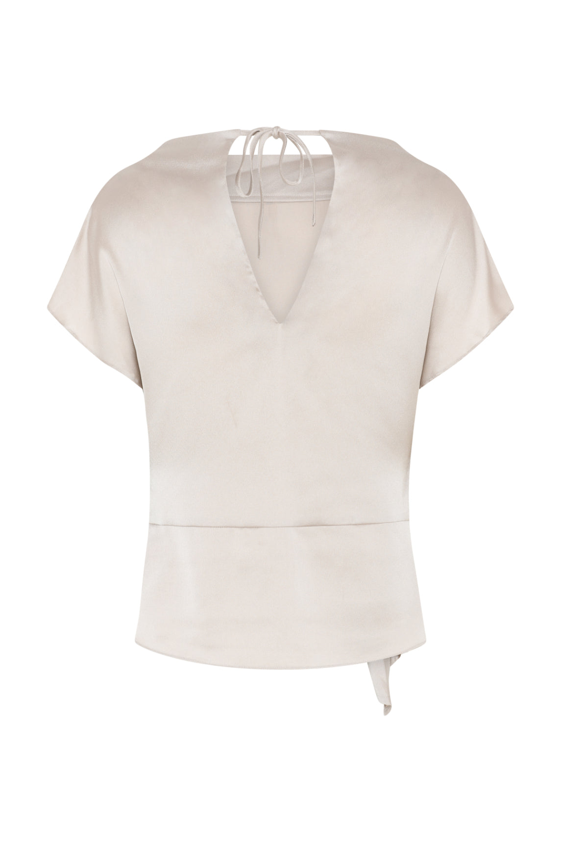 Acacia Tinja Blouse | Silver Cloud