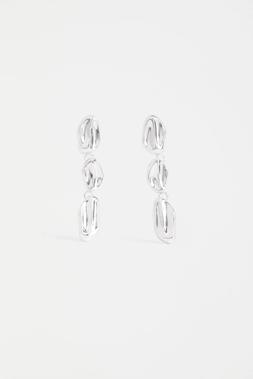Delaa Drop Earring | Silver