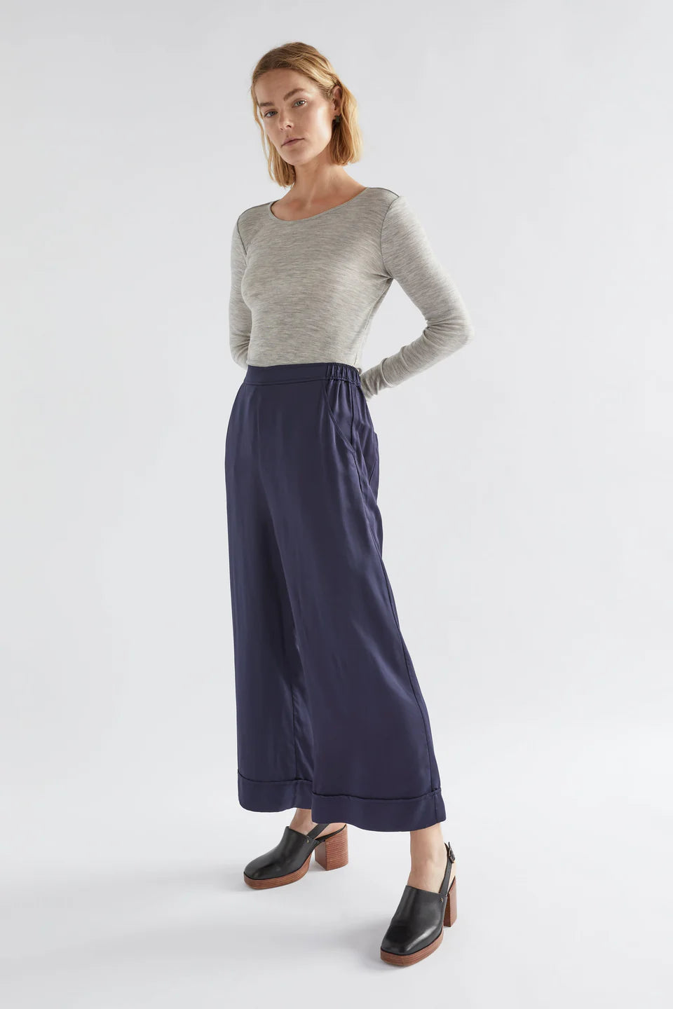 Wide Leg Culottes | Moonlight