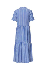 Load image into Gallery viewer, Lollys Laundry Fie Dress - Blue Stripe
