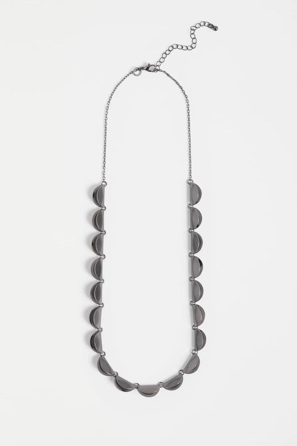 Fossen Necklace | Gunmetal