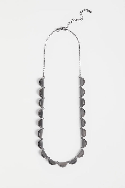 Fossen Necklace | Gunmetal