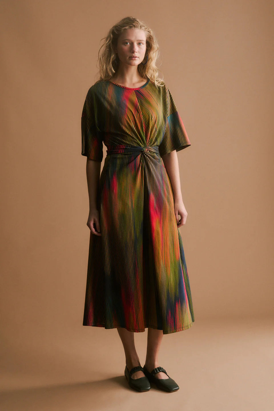 Kihte Tshirt Dress | Arran Stripe Print