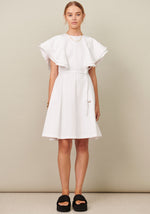 Load image into Gallery viewer, Pol Fringe Dress - White
