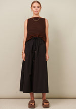 Load image into Gallery viewer, Pol Bria Knit Tank - Black/Toffee
