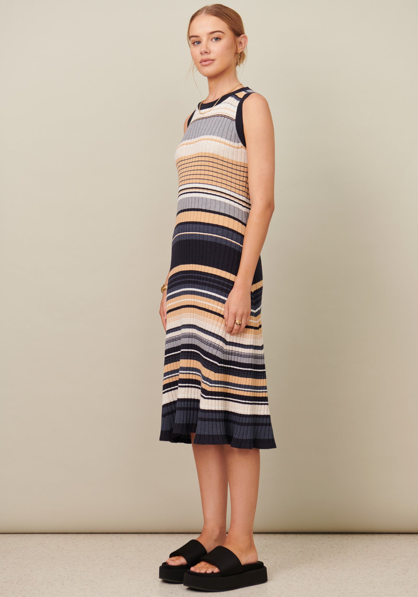 Pol Chloe Knit Dress - Cool
