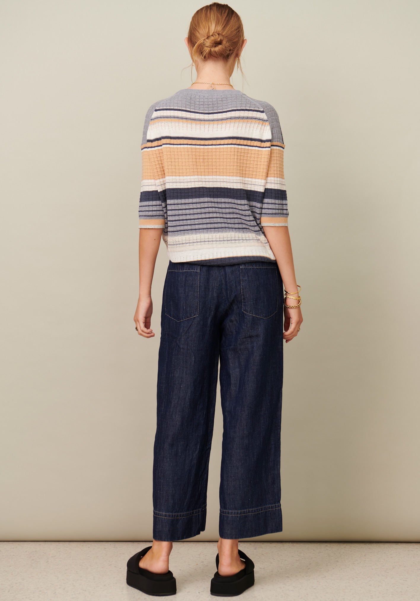 Pol Chloe Knit T-Shirt - Cool