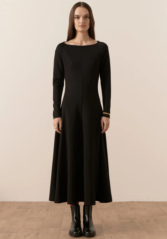 Atwood Off Shoulder Dress | Black