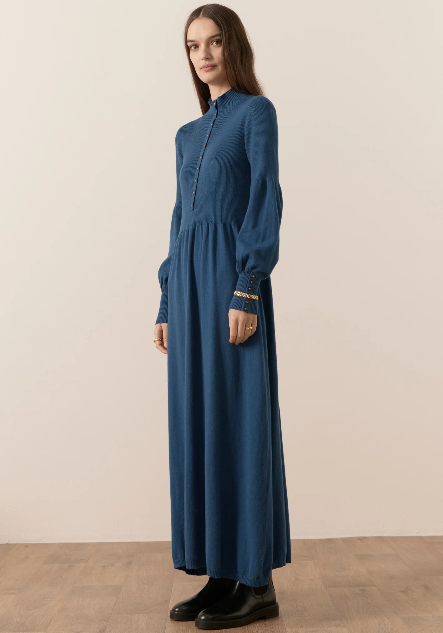Nucleus Knit Dress | Blue