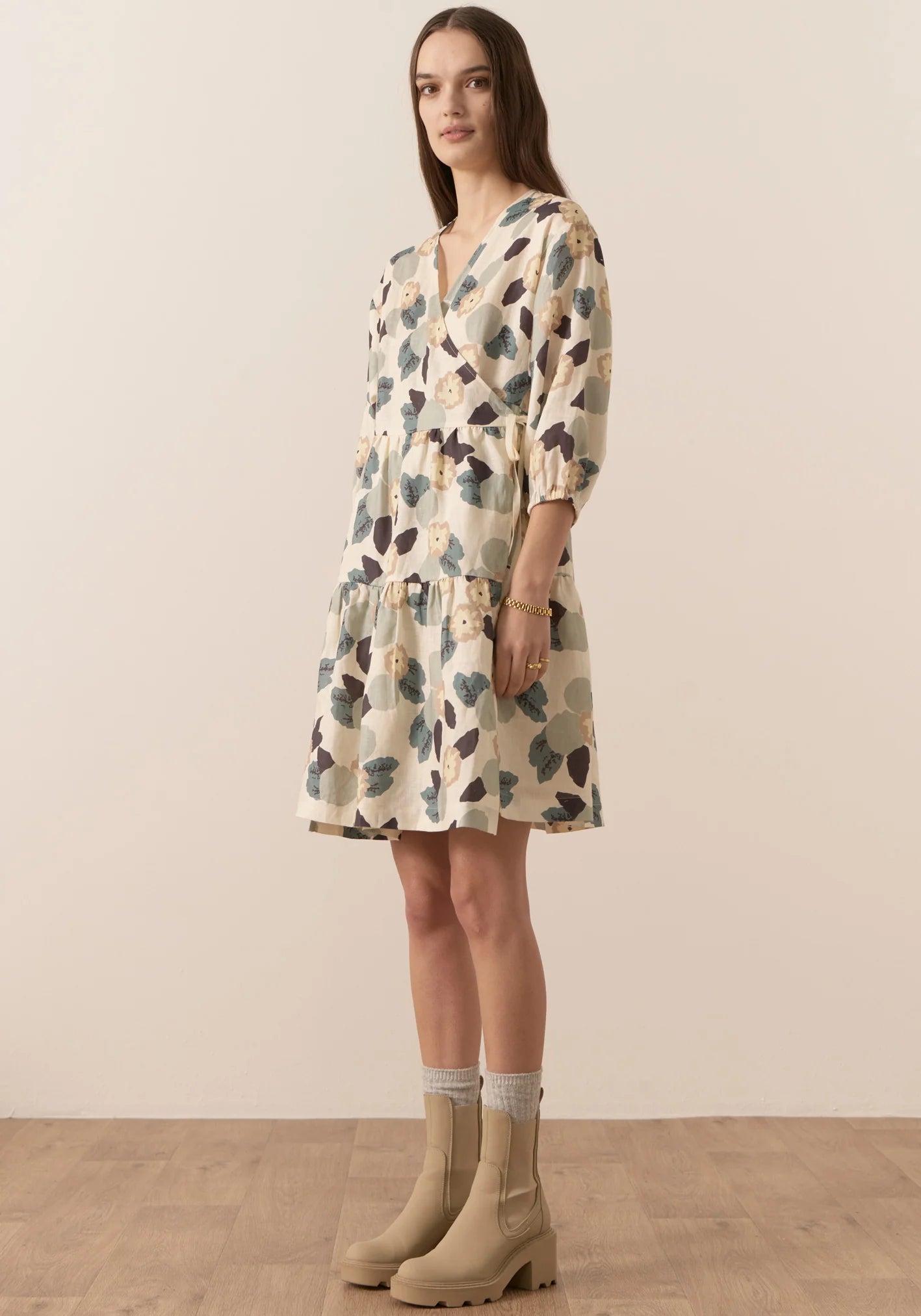 POL Gatsby Wrap Dress