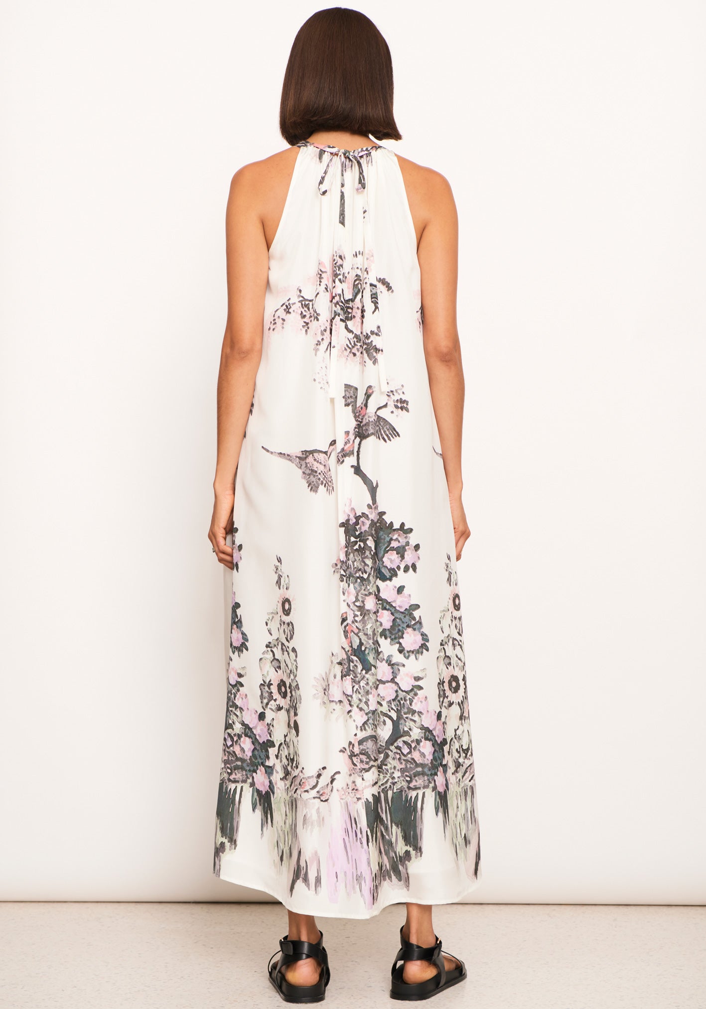 POL Tambi Silk Maxi Dress