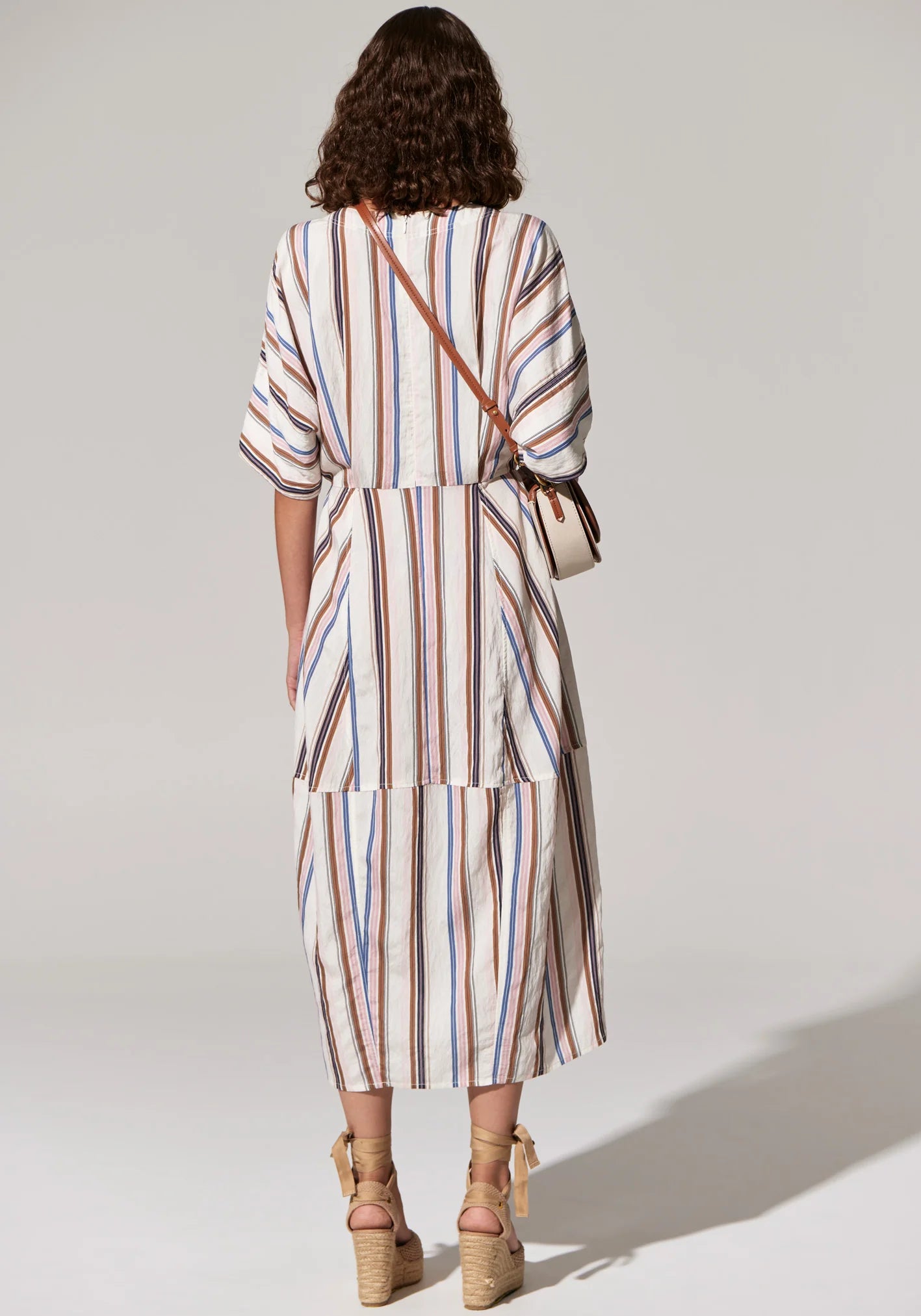 POL Jet Day Dress | Jet Multistripe