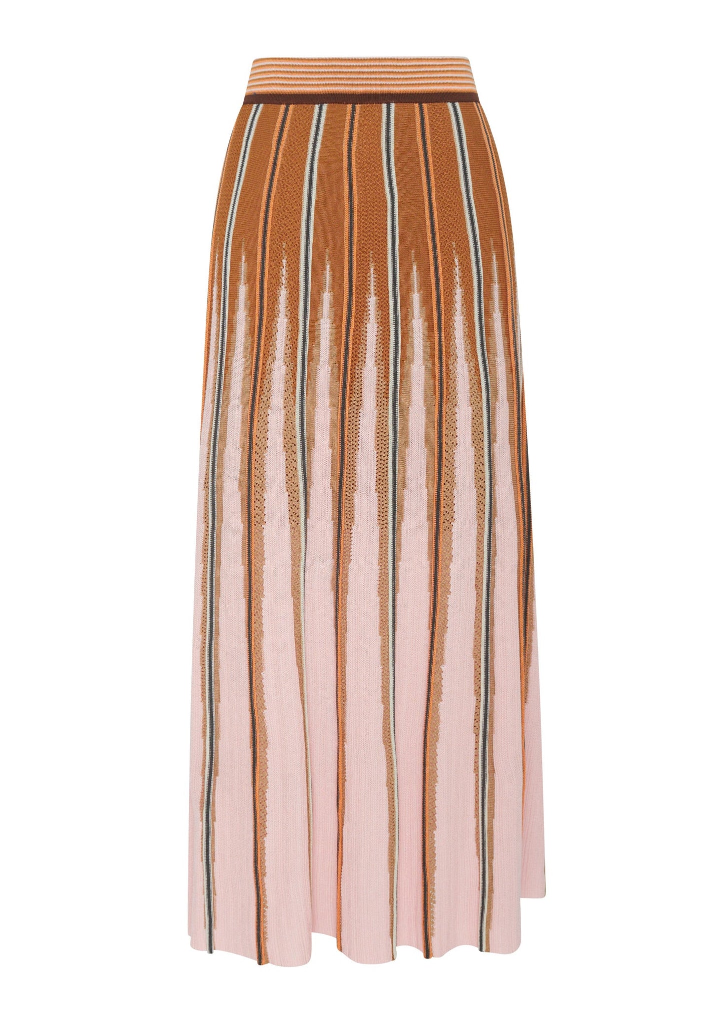 Tedd Knit Skirt | Ginger/Pink