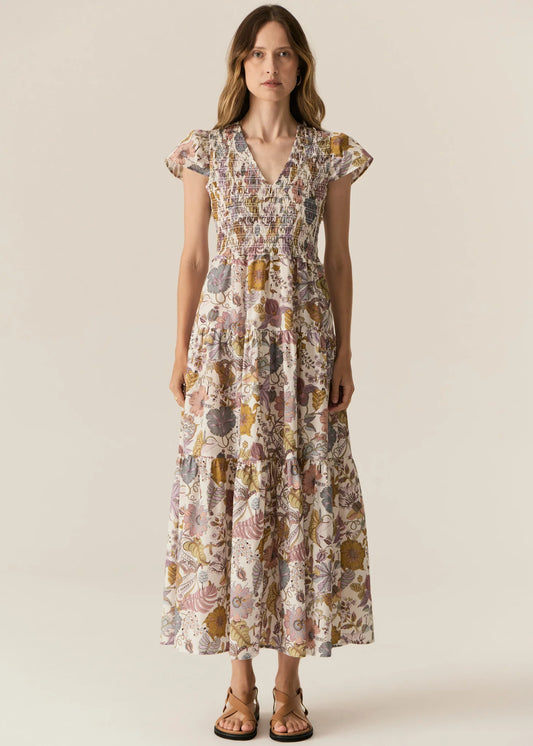 Marla Shirred Dress