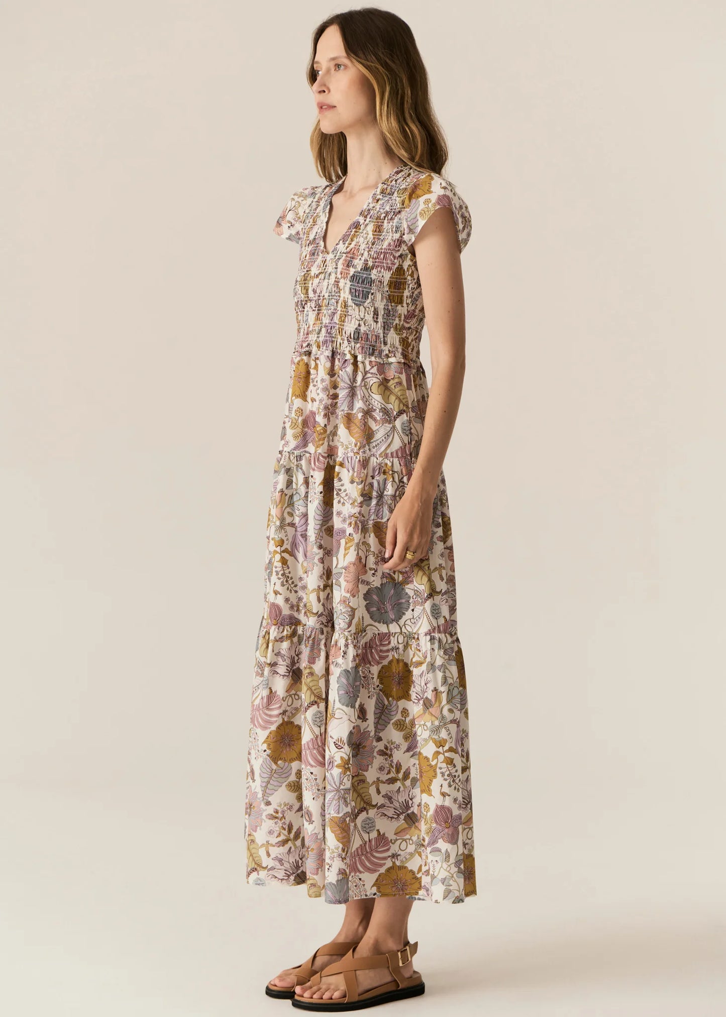 Marla Shirred Dress